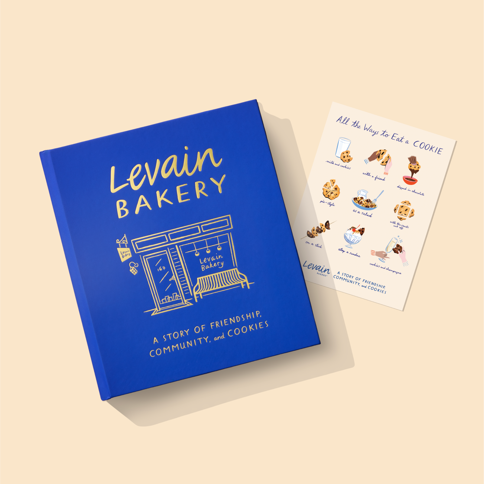 Levain Bakery Book & Cookie Gift Set - Levain Bakery